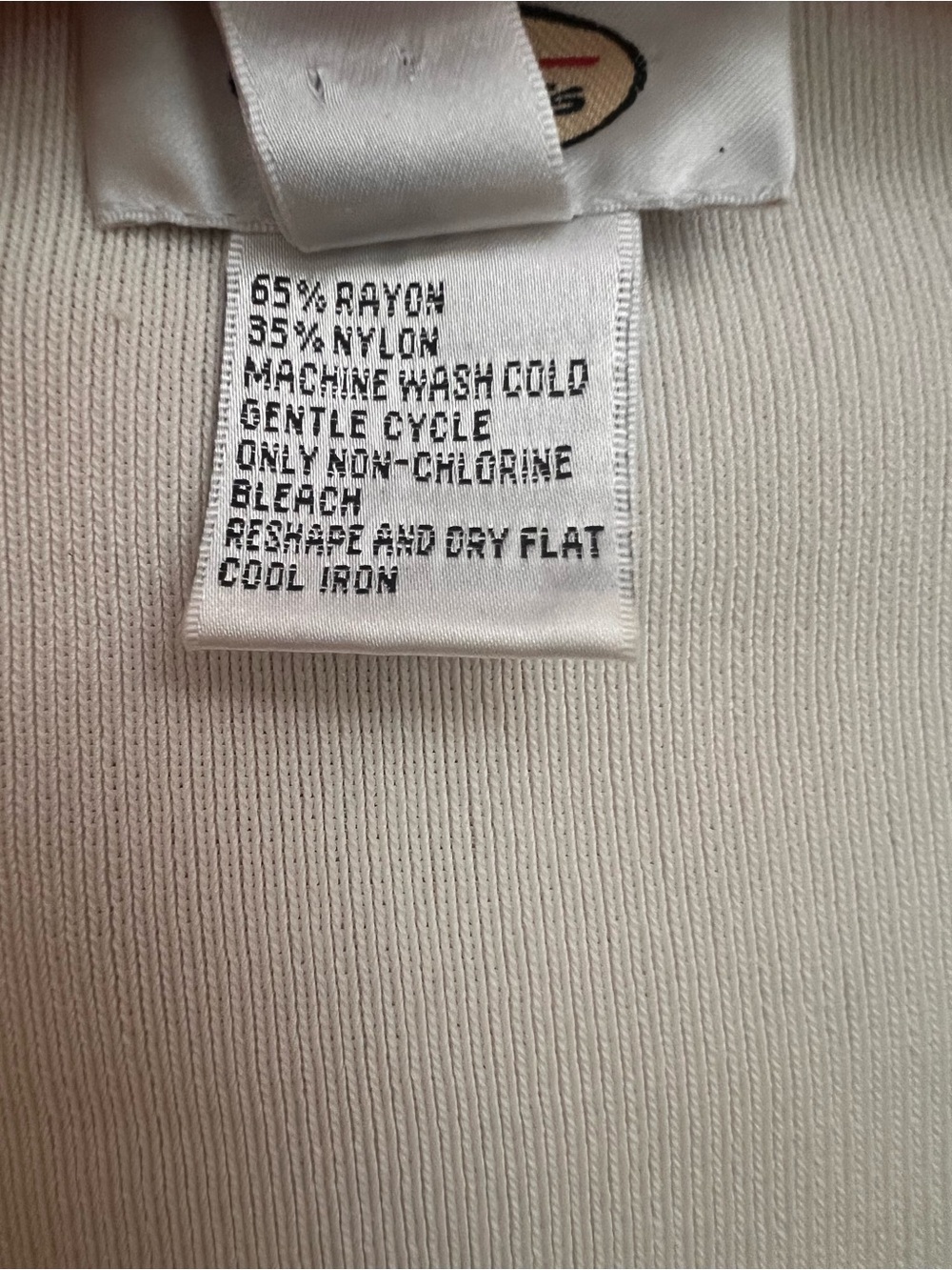 Talbots Cream Button-Front Collared Knit Cardigan Medium - Picture 8 of 8